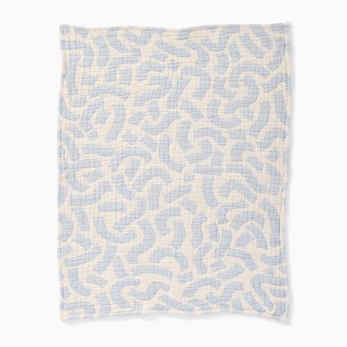 Sprinkled Waves Baby Blanket