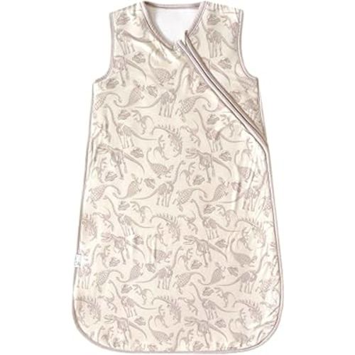 Copper Pearl Sleep Sack: Warm and Cozy Baby Bag in a Variety of Trendy Designs, Safe Alternative to Blankets, Sleeveless Baby Sleep Sack Swaddle Sizes Newborn to 24 Months - Jurassic Park Fossils