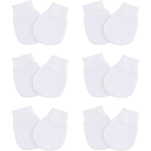 Baby Mittens No Scratch Mittens Infant Soft Gloves Mittens for 0-6 Months Boys Girls