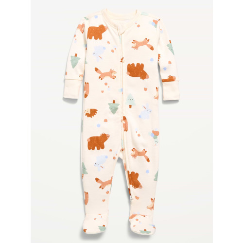 2-Way-Zip Sleep & Play Footed One-Piece for Baby