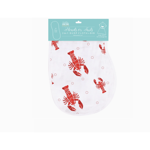 • LITTLE HOMETOWN BIB - CRAWFISH