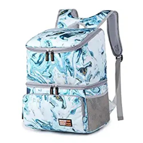 V-COOOL Breast Pump Backpack Diaper Bag, Cooler Bag Bottle Storage Bag for Work Mom, Fit Most Breast Pumps - 3389-inkpainting