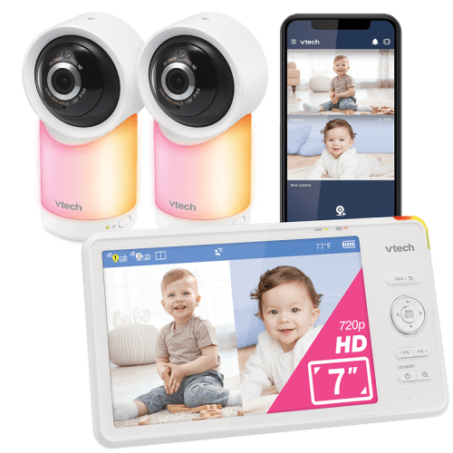 Official VTech® Baby Care | RM7766-2HD 2 cameras baby monitor