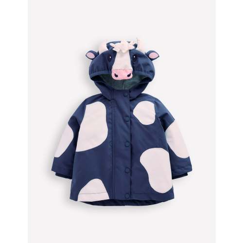 Novelty Fisherman Coat-Cow