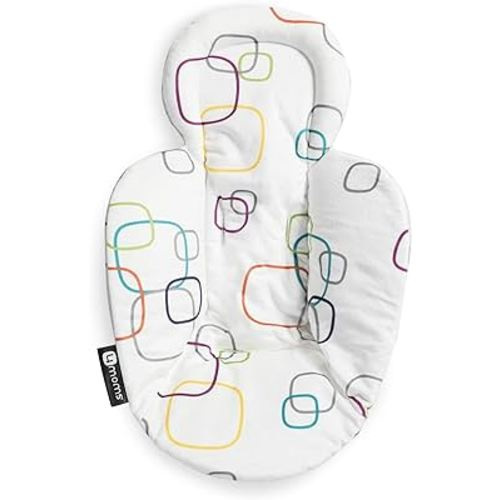4moms RockaRoo and MamaRoo Infant Insert, Machine Washable, Soft, Plush Fabric, Reversible Design