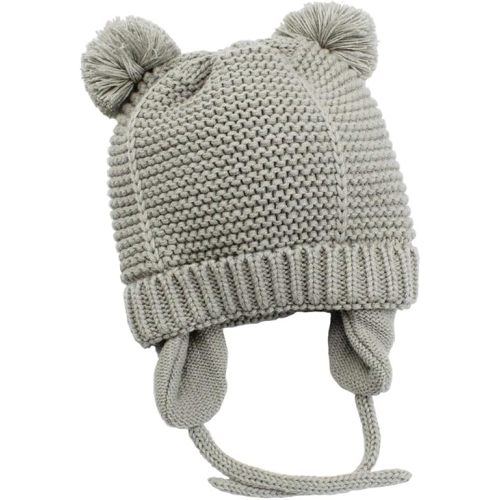 Baby Hat with Cute Earflap Warm Fleece Lining 0-36 Months Winter
