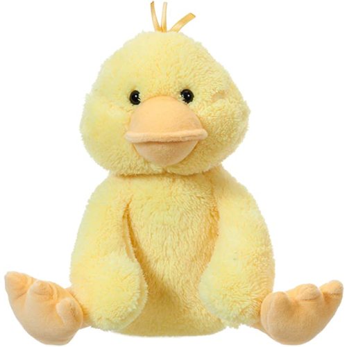 Apricot Lamb Duck Plush Stuffed Animals for Kids, Soft Cute Plush Toys for Baby Girl and Boy, Fluffy Duck Yellow 7.1 Inches
