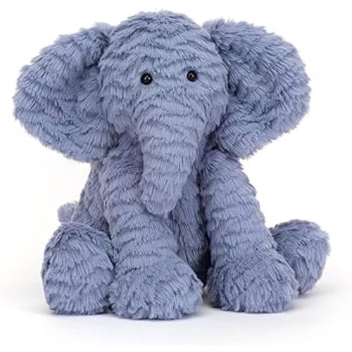Jellycat Fuddlewuddle Elephant Stuffed Animal, Medium, 9 inches