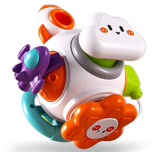 Ricarto Toddler Montessori Toys - Busy Board Travel Educational Learning Activities Toys - Gifts for Baby Boys Girls 6 9 12 18 Months Age 1 2 3 Year Old Birthday - Infant Sensory Toys