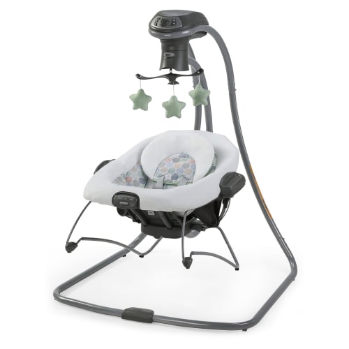 Graco Simple Sway 2-in-1 Infant Baby Swing, Emersyn