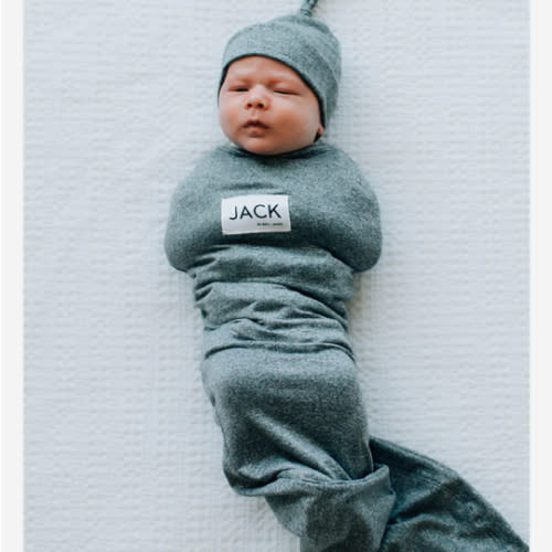 Jack Swaddle Sack, Gray Heather