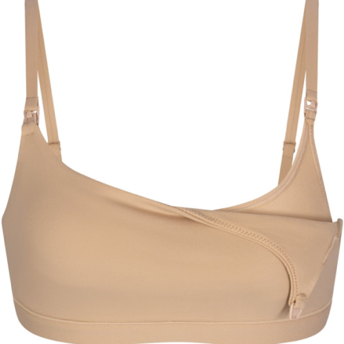 FITS EVERYBODY MATERNITY PUMPING SCOOP BRALETTE | CLAY