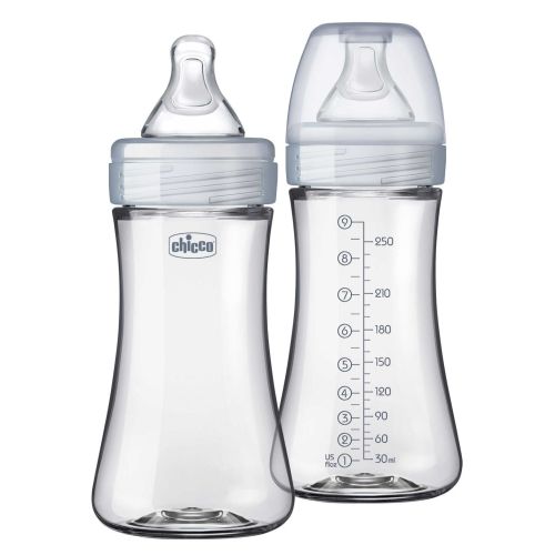 Duo 9oz. Hybrid Baby Bottle 2-Pack - Neutral