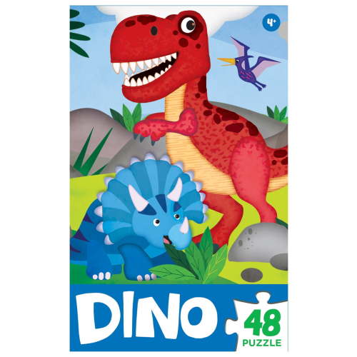Dinosaurs 48 Pieces Interlocking Jigsaw Puzzle for Kids