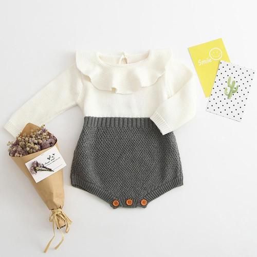 Chic Knitted Romper