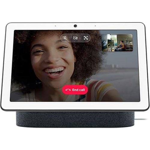 Google Nest Hub Max 10" Smart Display with Google Assistant - Charcoal