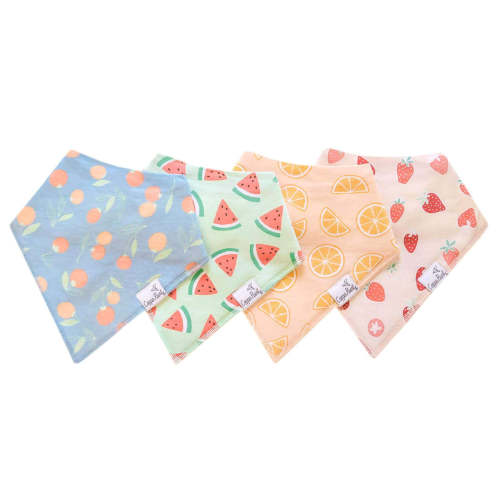 Baby Bandana Bibs - Clementine