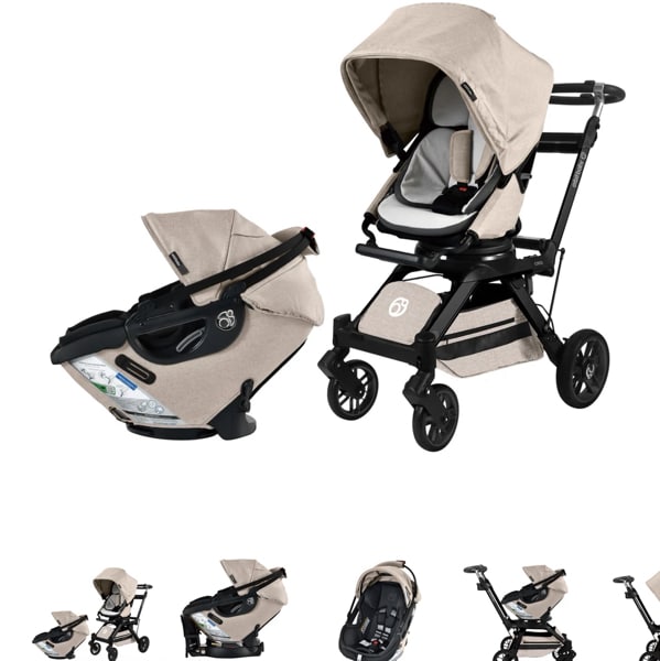 Orbit Baby Stroll & Ride Travel System - Stroller & Carseat Combo