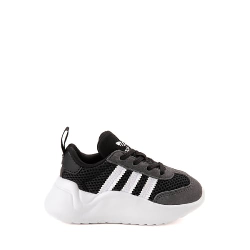 adidas Adifom '70s Comfort Closure Athletic Shoe - Baby / Toddler - Core Black / White / Grey