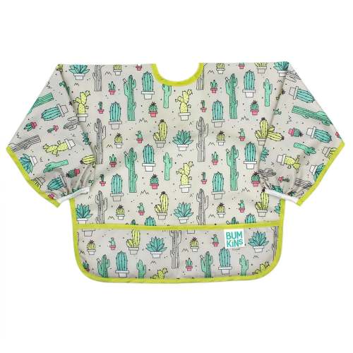 Sleeved Bib: Cacti