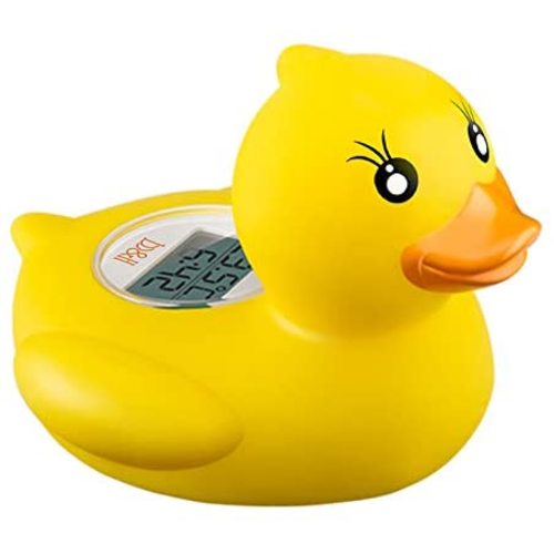 b&h Baby Thermometer, The Infant Baby Bath Floating Toy Safety Temperature Thermometer (Lady Duck)