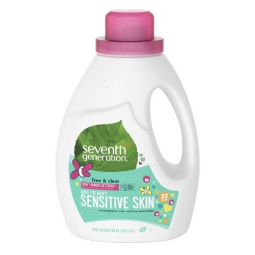 Seventh Generation Natural Laundry Detergent Free & Clear - 50 fl oz