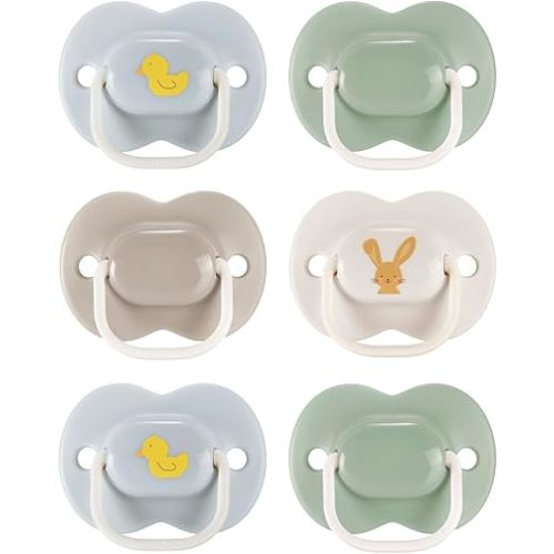 Tommee Tippee Anytime Pacifier, 6-18 Months, 6 Pack of Symmetrical, BPA Free Pacifiers