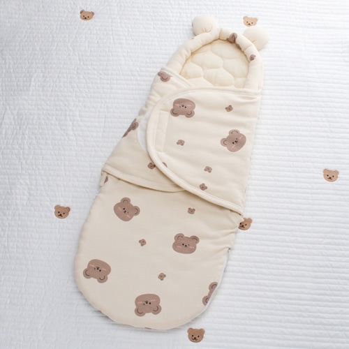 Baby Newborn Warm Full Print Bear Sleeping Bag