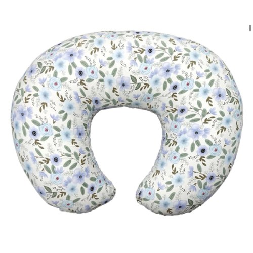Nursing Pillow, Breastfeeding Pillows with Standard Size Removable Cover, Breast Feeding Pillow with Breathable Filling, Ergonomic Nursing Essentials for Bottle and Breastfeeding- Leaves…