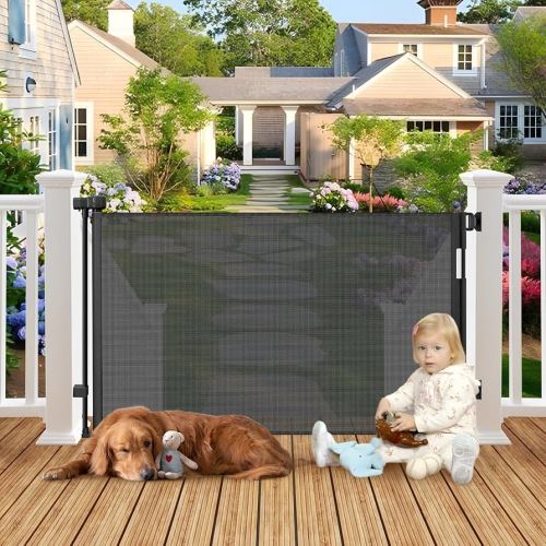 Weatherproof Outdoor Retractable Baby Gate