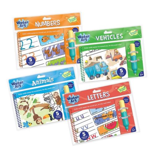 Peaceable Kingdom Water Art Books: Set Of 4