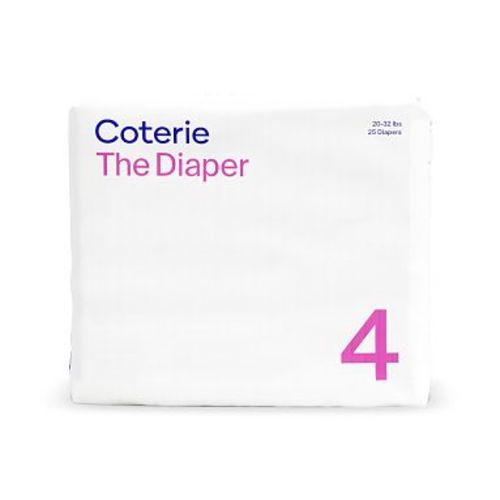 Coterie Diaper 6 Pack, Size 04, (20-32lbs)