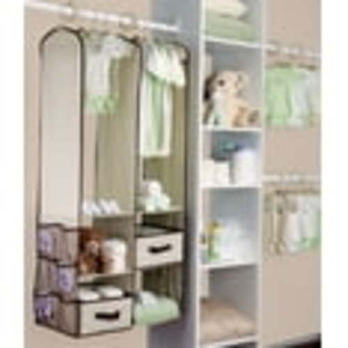 Delta Children 24-Piece Nursery Storage Set, Beige