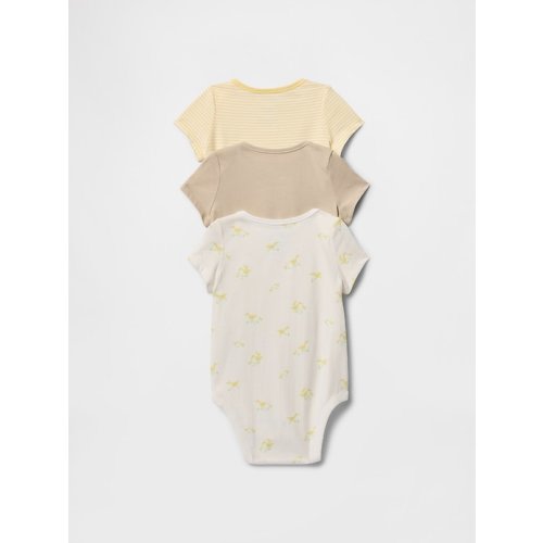 Baby First Favorites Organic Cotton Bodysuit (3-Pack)