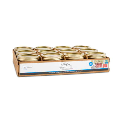 8oz Wide Mouth Jar 12PK - Fruits, Veggies, Sauces