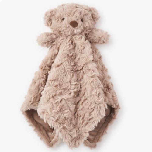 Plush Bear Baby Security Blanket – Elegant Baby