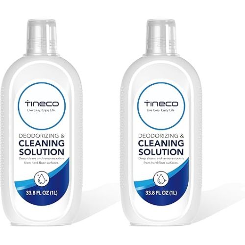 Tineco Floor Cleaning Solution 2L for iFLOOR Series (EXCEPT iFLOOR 5 Steam), FLOOR ONE S3 / S5 / S6 / S7 / S9 Artist Series (EXCEPT S5 Steam / S7 Steam/ S9 Artist Steam) Wet Dry Vacuum (33.8 OZ*2)