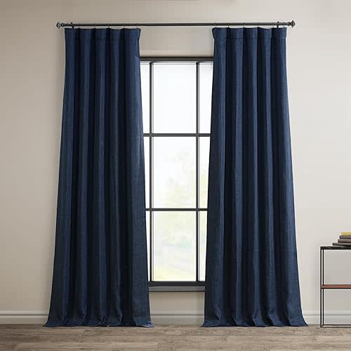 Nursery Curtains, 50W x 84L, Color Indigo