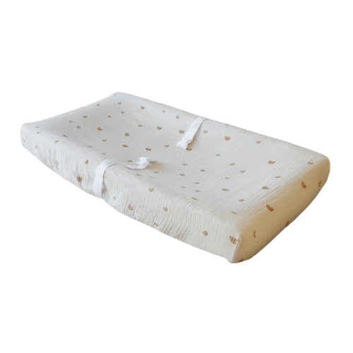 Housse de matelas à langer en mousseline extra douce MUSHIE