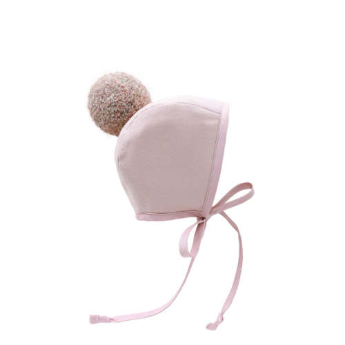Elliot Pom Bonnet, Silk-Lined, by Briar Baby – Briar Baby®