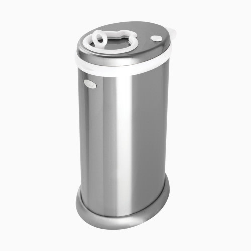 Steel Diaper Pail - Chrome