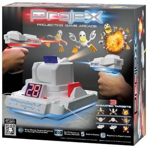 ProjeX Image Projecting Arcade Game: Interactive Laser Tag Toy Blasters for Social Skills Development