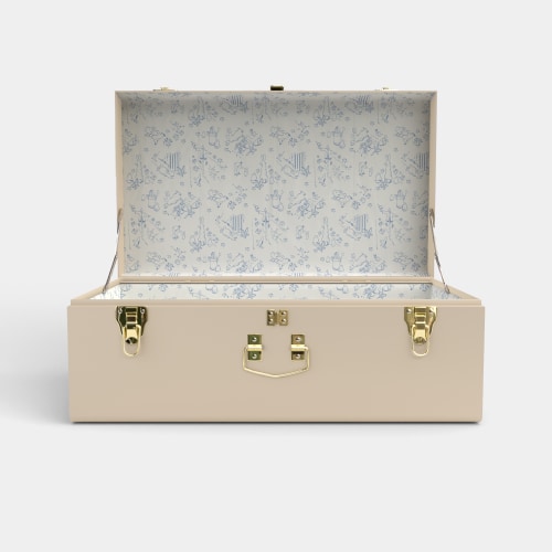 Grand Classic Trunk - Limited Edition Beige - Hide and Seek Cream / No Embroidery