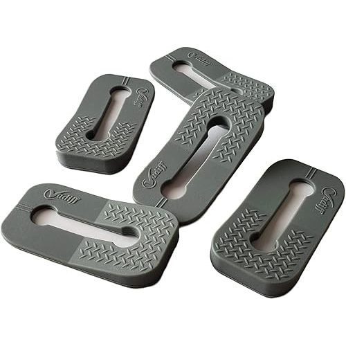 Silicone Gas Stove Child Safety Knob Locks | Stove Knob Cover (5 Pk) (Gray)