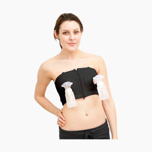 Hands Free Breastpump Bra - Black