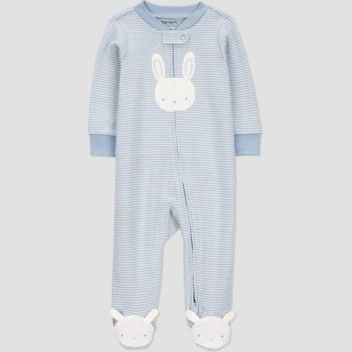 Carter's Just One You® Baby Boys' Easter Endcap Striped Bunny Sleep N' Play - Blue 9m