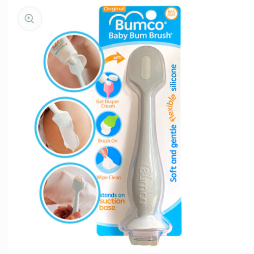 Bumco Original Baby Bum Brush (Grey)