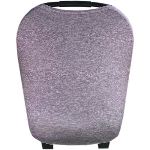 Copper Pearl Multi-Use Cover: Car Seat Covers, Nursing Cover, and Stroller Cover for Sun - Stretchy Fabric, All-Season Use, Stylish Designs, Easy Access for Moms - Violet