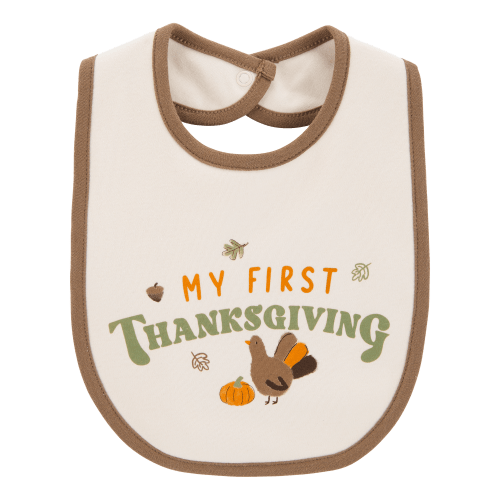 Baby My First Thanksgiving Teething Bib - Carter's | Carter's
