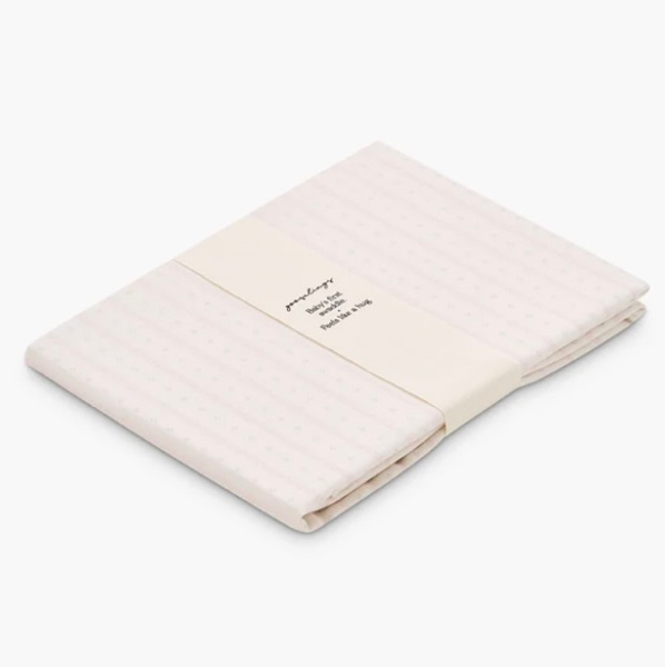 Petal Scallops Swaddle - Pink